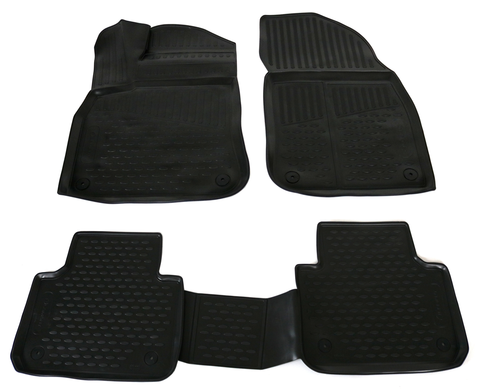 TPE Gummi Fußmatten für VW Touareg 3