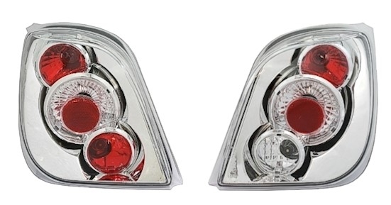 Rückleuchten für Ford Fiesta MK3 in Chrom