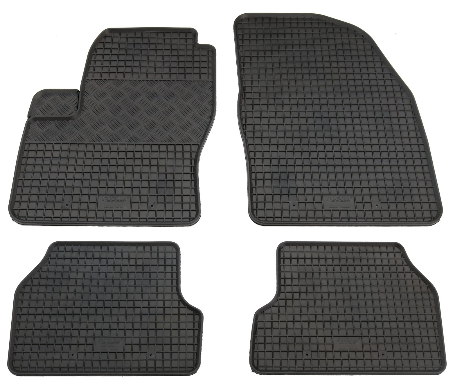 Gummi Fußmatten für Ford Focus MK2