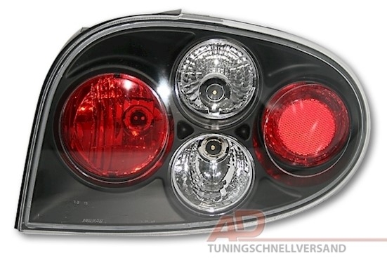 Rückleuchten für Renault Megane ab 96 in Schwarz  
