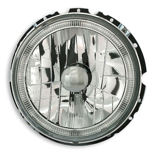 Angel Eyes Scheinwerfer für VW Golf 1 in Chrom