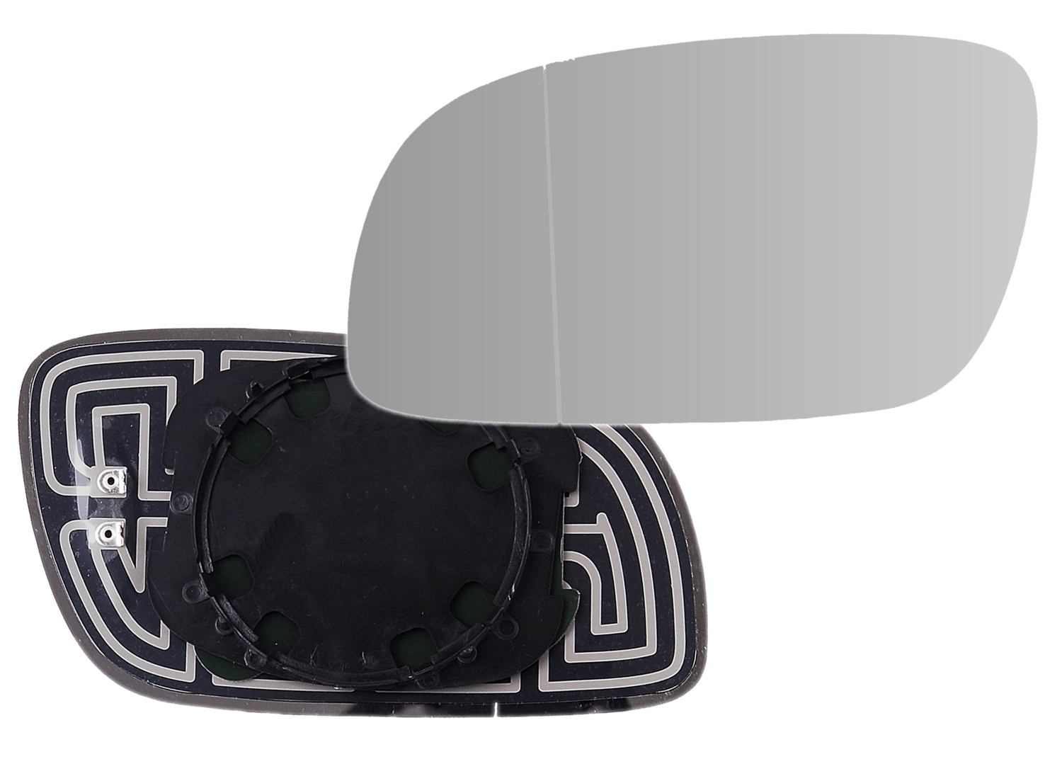 Spiegelglas für VW Touran / links