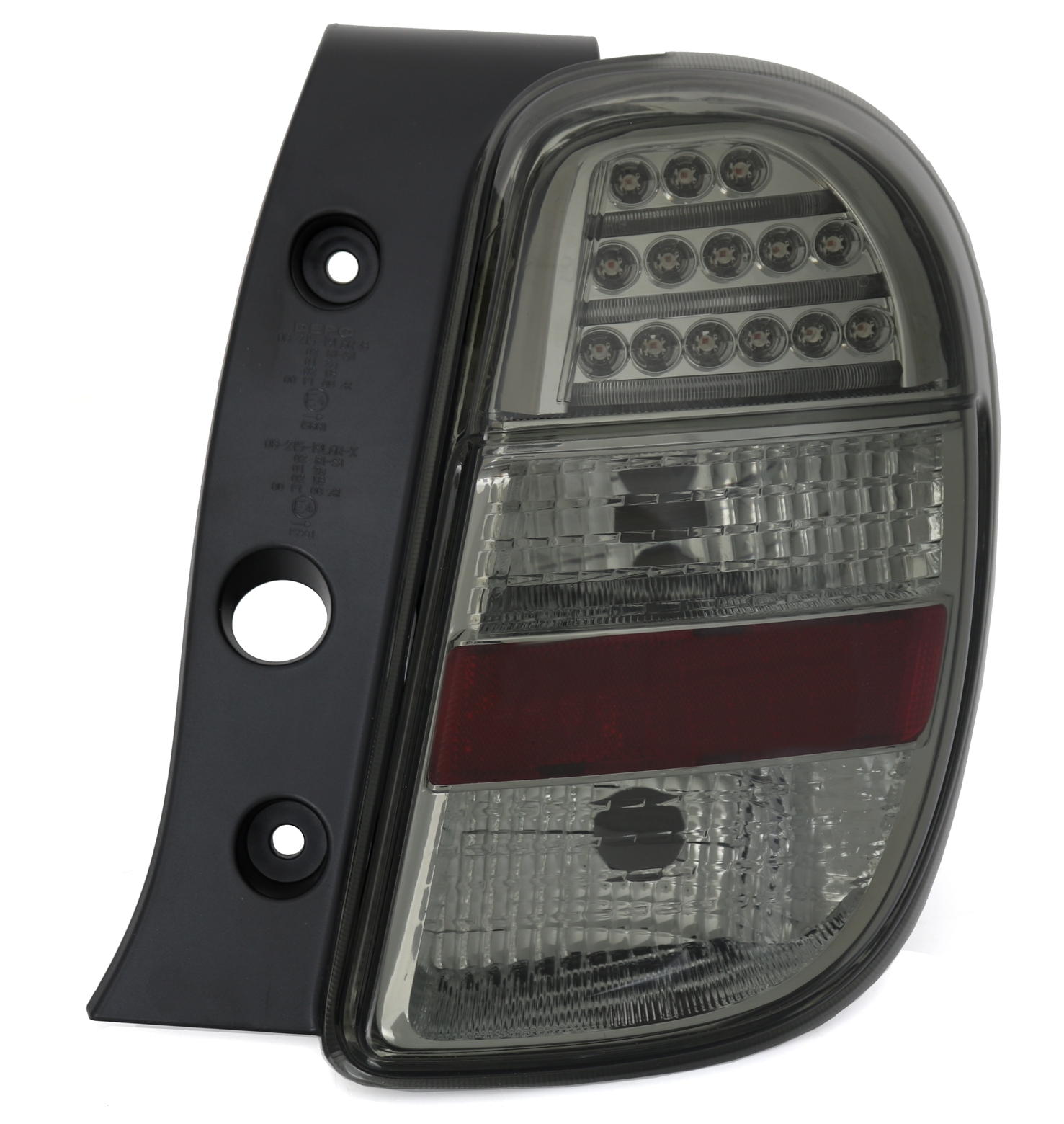 Rückleuchten Set für Nissan Micra 4 in Smoke