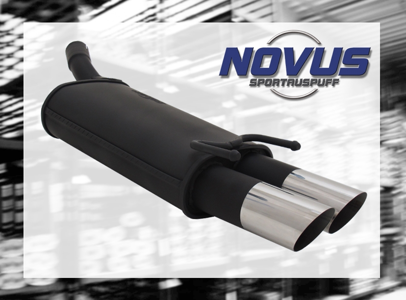 NOVUS ESD für Opel Corsa B 2x76mm MS-Design