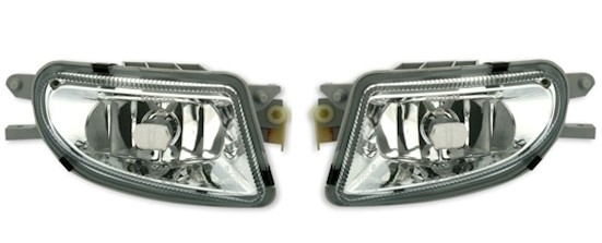 Nebelscheinwerfer für Mercedes CLK E SLK in Chrom