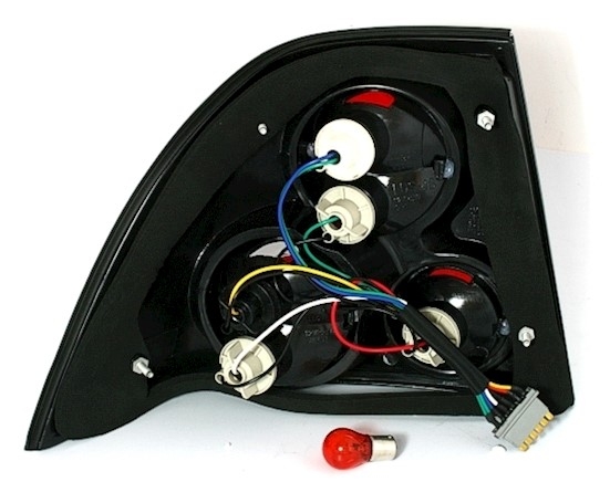 Rückleuchten für Opel Vectra B Limo in Schwarz    