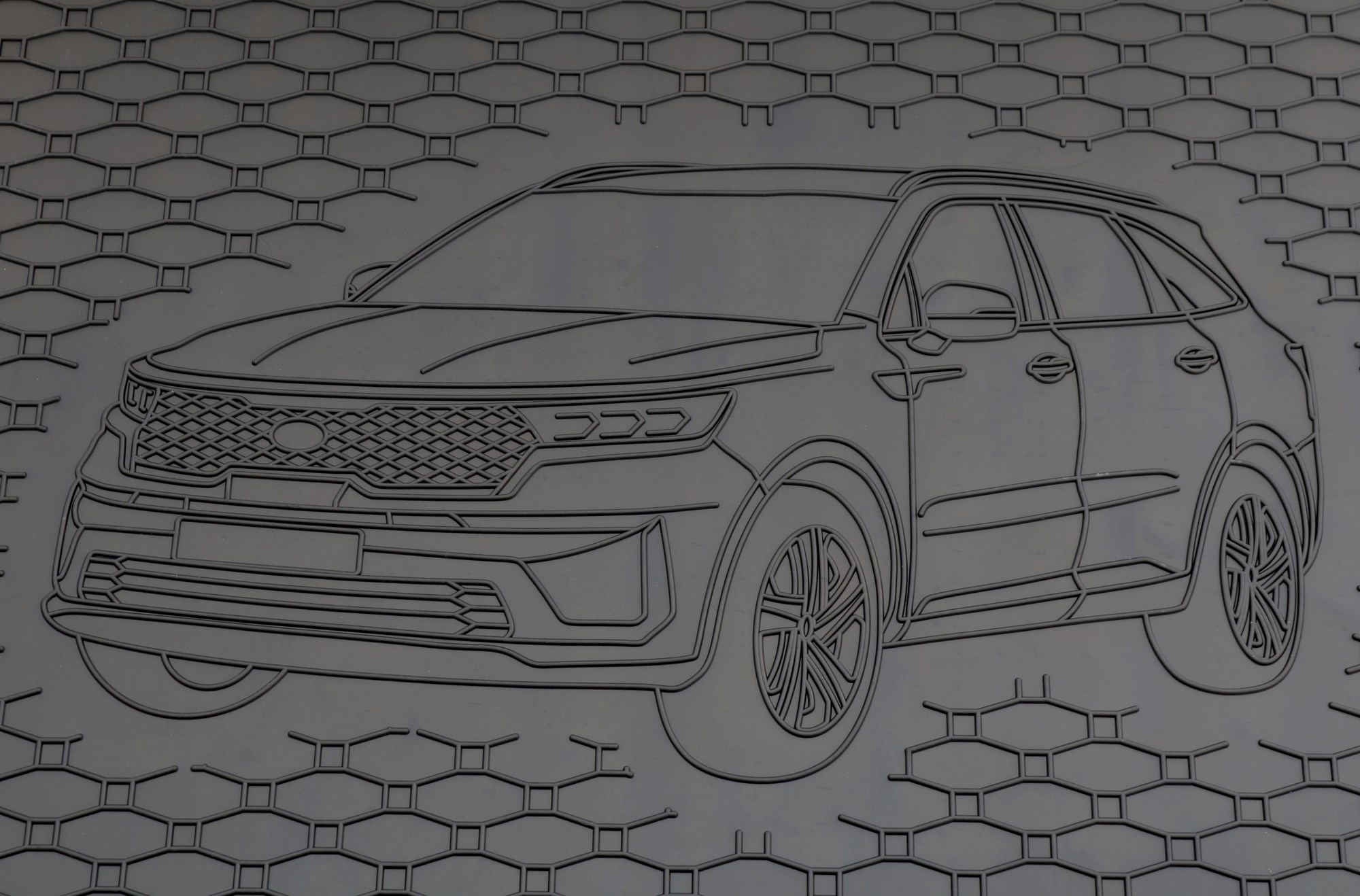 Kofferraumwanne für Kia Sorento 4 Typ MQ4