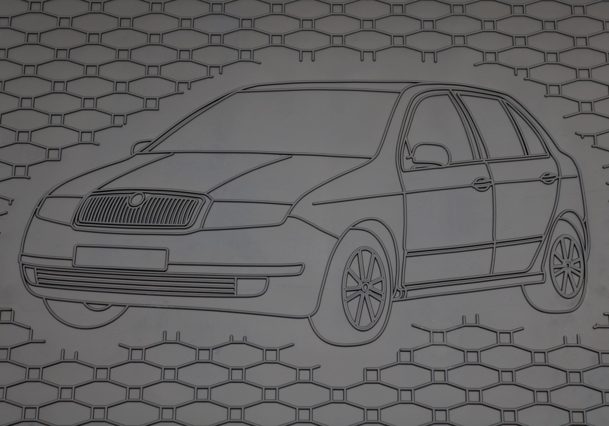 Kofferraumwanne für Skoda Fabia 1