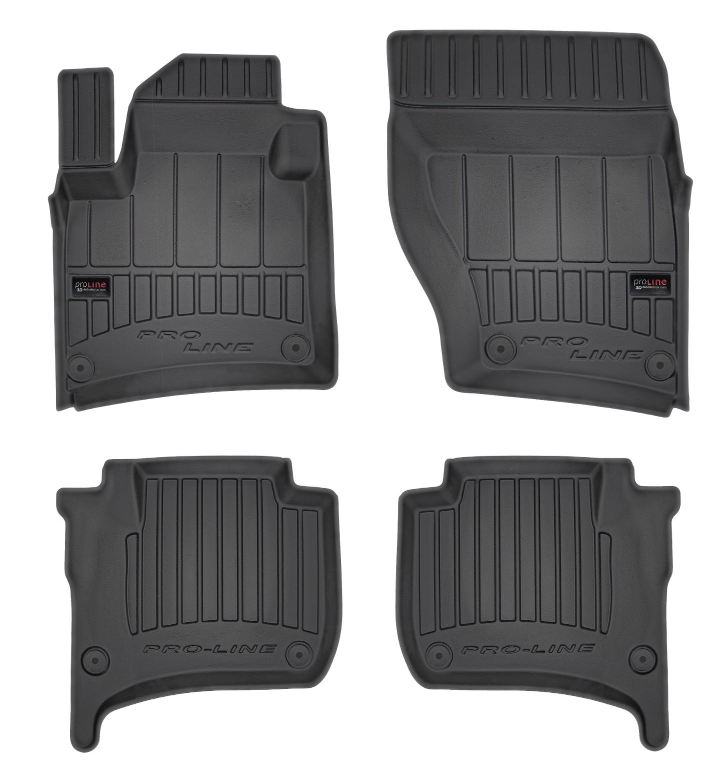 3D Gummifußmatten für Porsche Cayenne 2