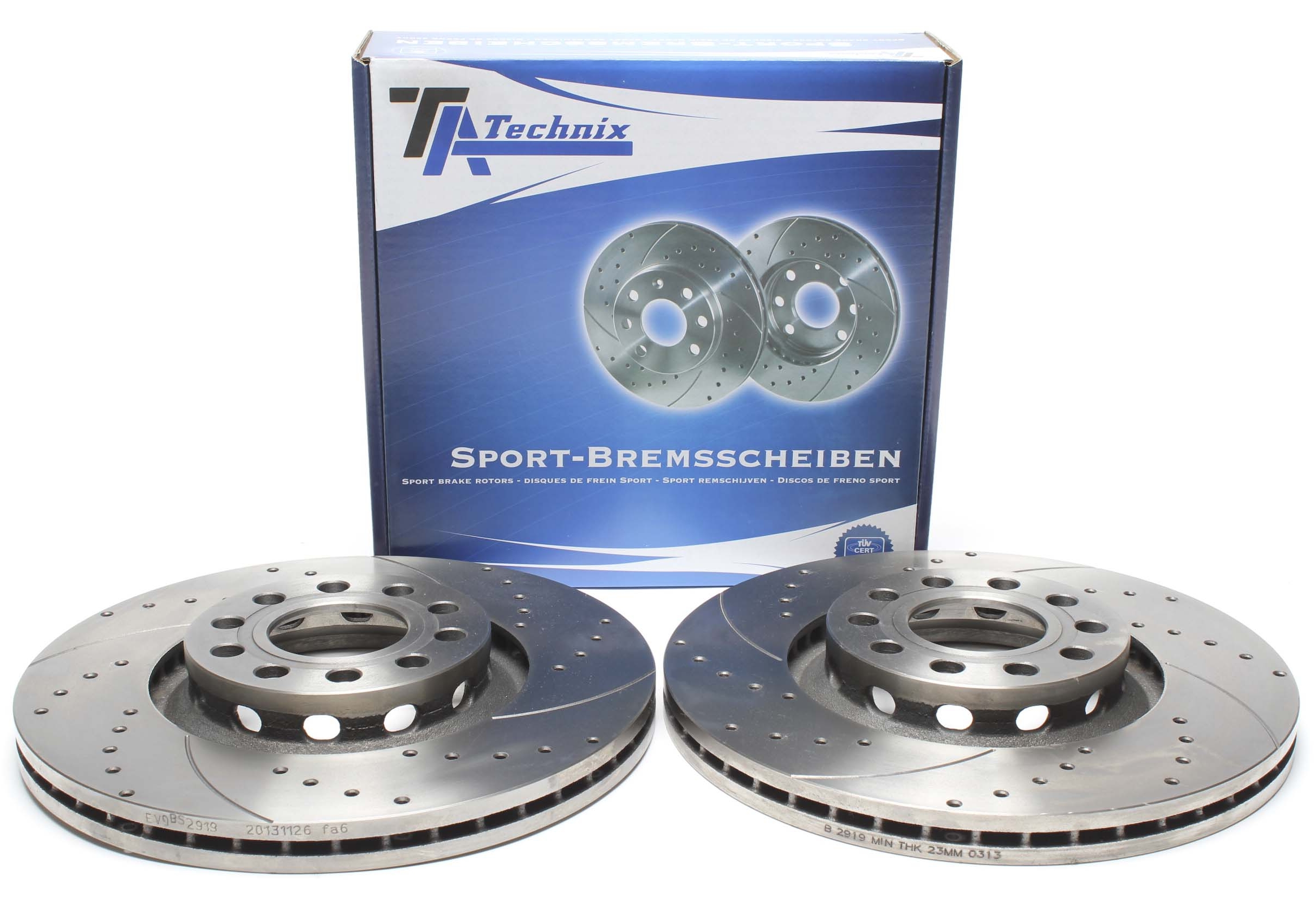 TA-Technix Sport Bremsscheiben Satz / VA