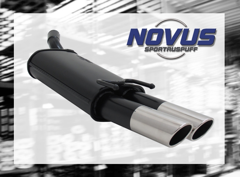 NOVUS ESD für Opel Tigra A 2x76mm SR-Design