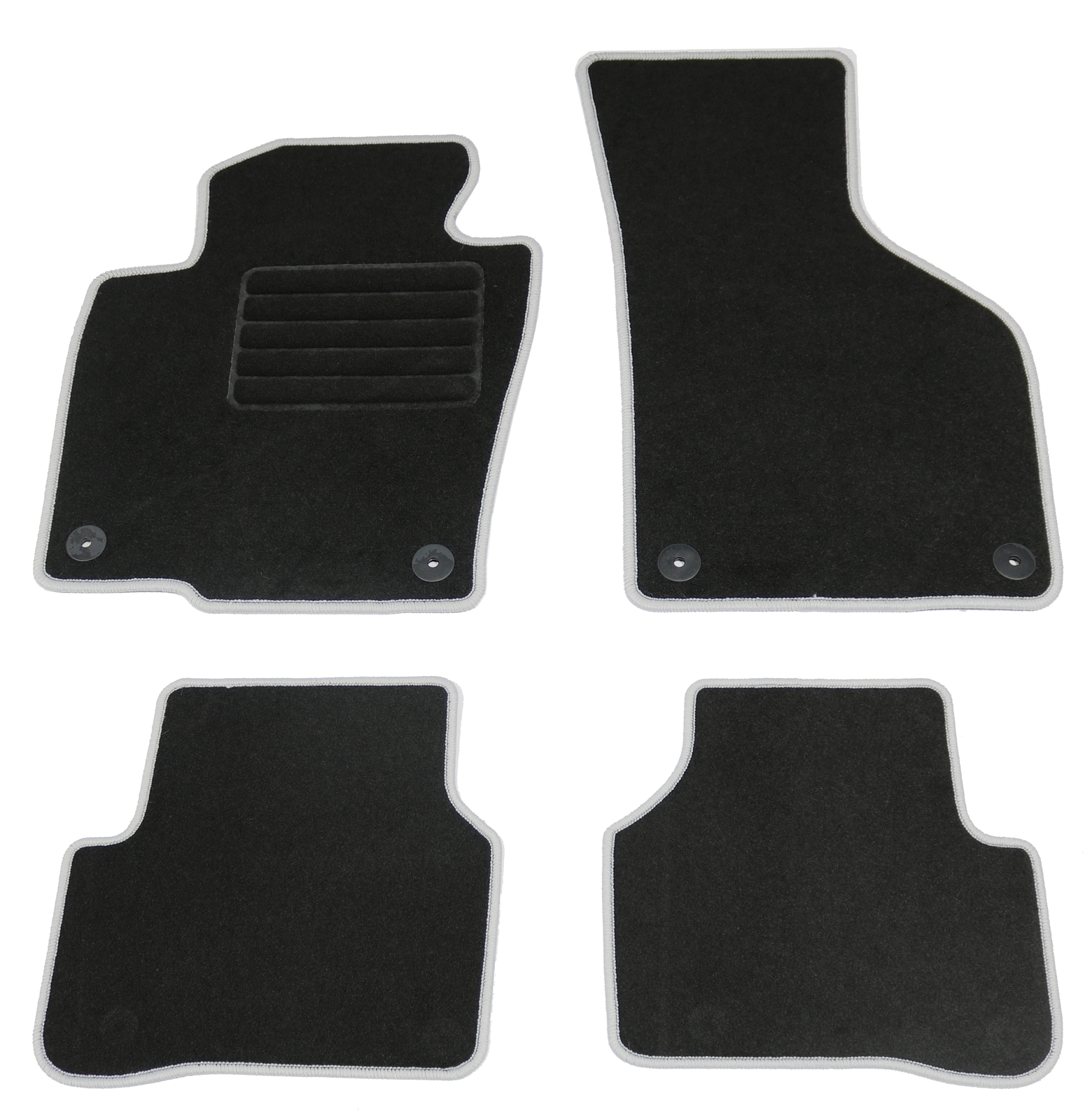 Fußmatten Set für VW Passat 3C B6 B7 CC