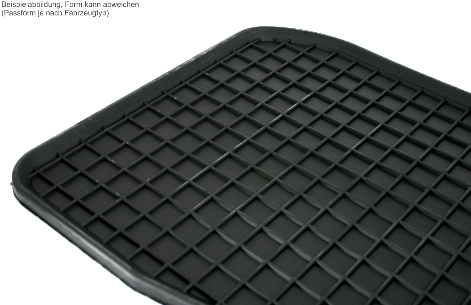 Gummi Fußmatten für Seat Exeo