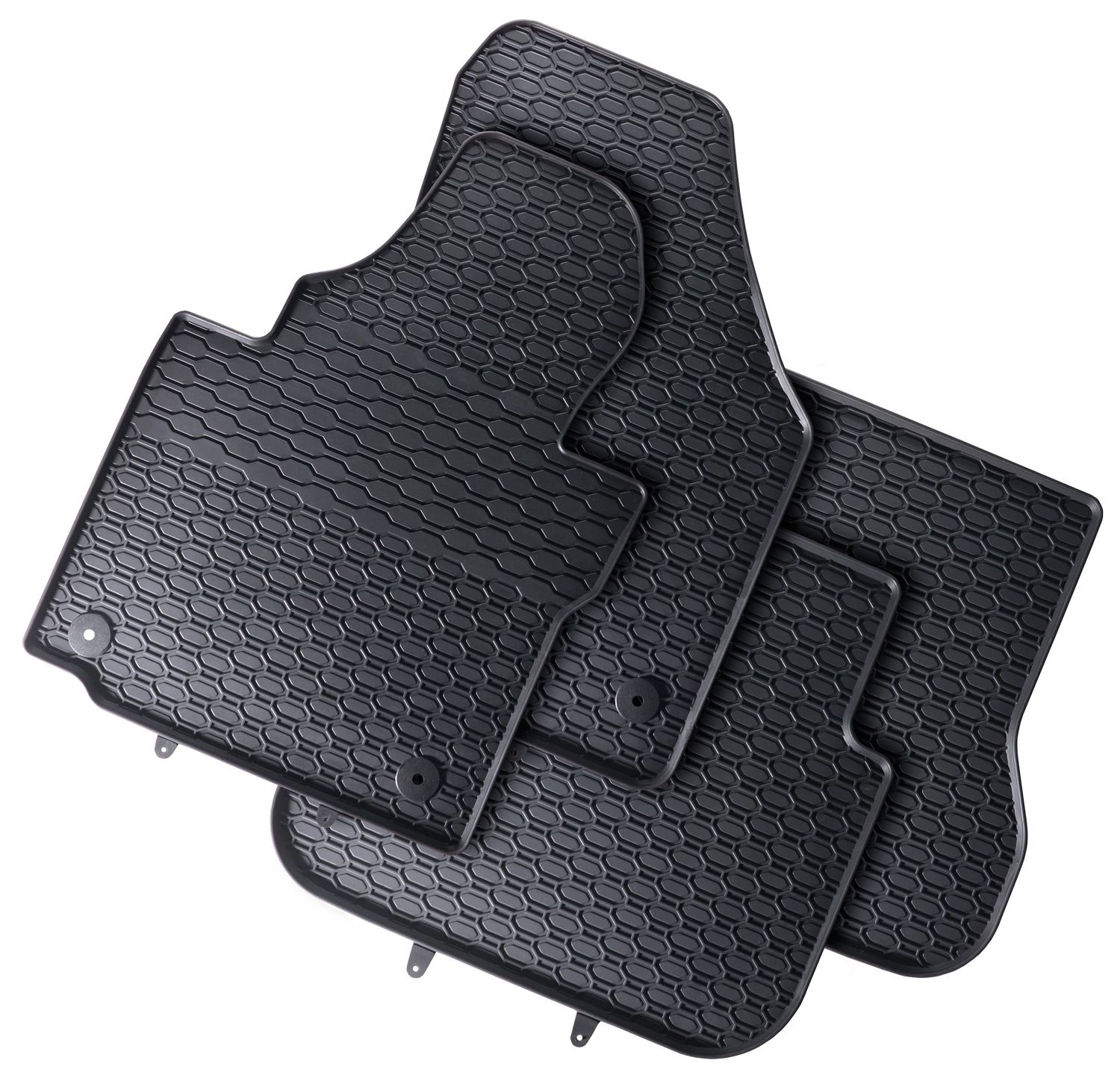 Gummifußmatten für VW Caddy III