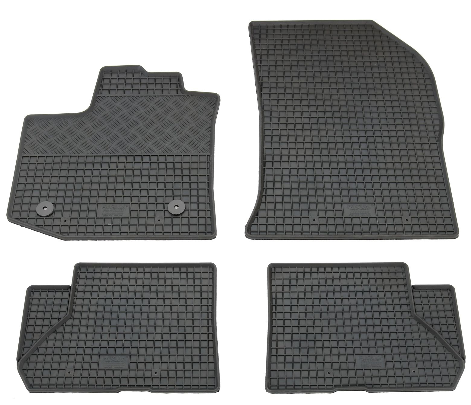 Gummi Fußmatten für Dacia Lodgy + Dokker