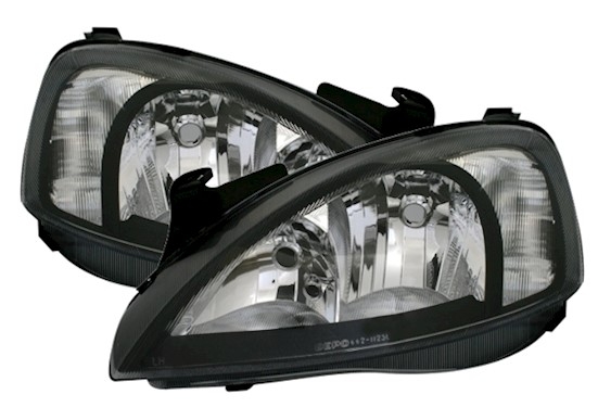 Scheinwerfer Opel Corsa C / Schwarz