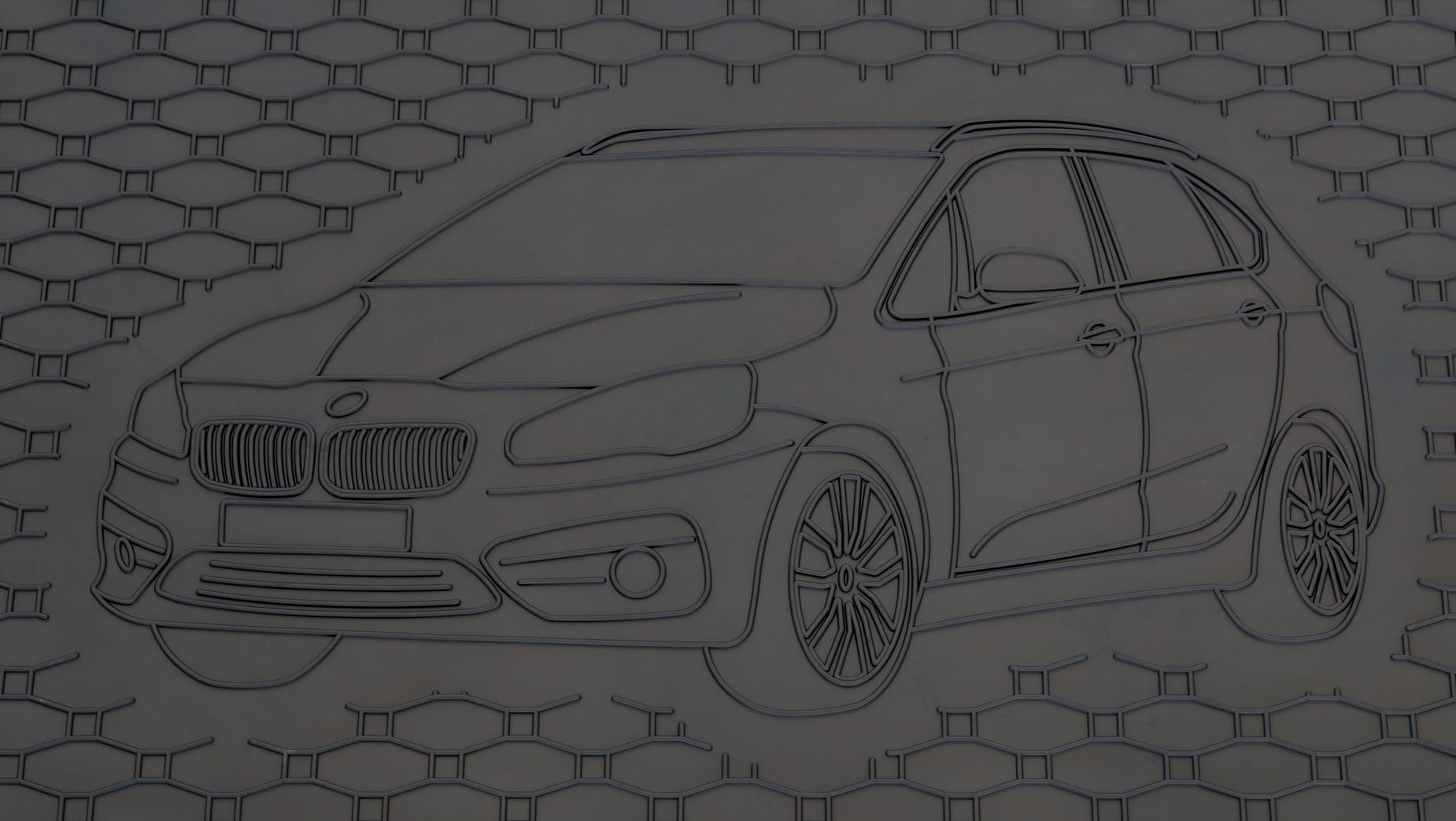 Kofferraumwanne für BMW 2er F45 Active Tourer