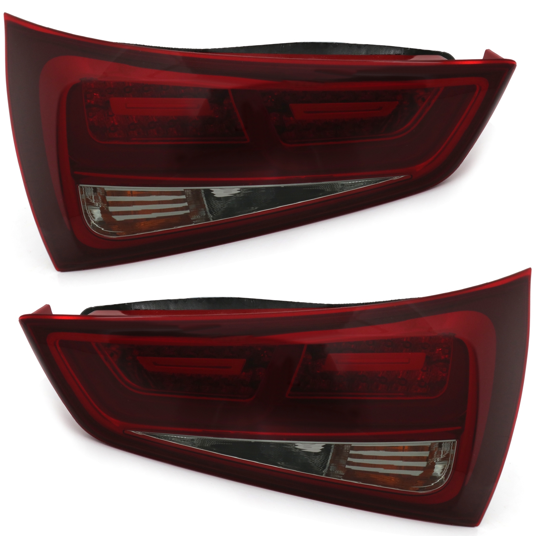 LED Rückleuchten Set für Audi A1 in Dunkelrot