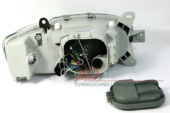 Scheinwerfer für Ford Escort MK7 in Schwarz