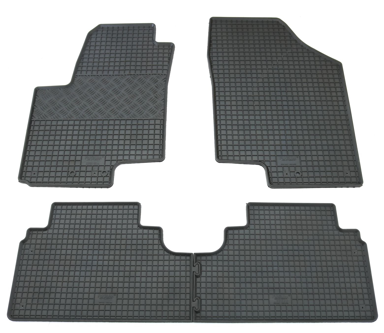 Gummi Fußmatten für Kia Venga