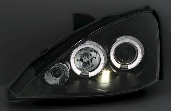 Angel Eyes Scheinwerfer für Ford Focus in Chrom