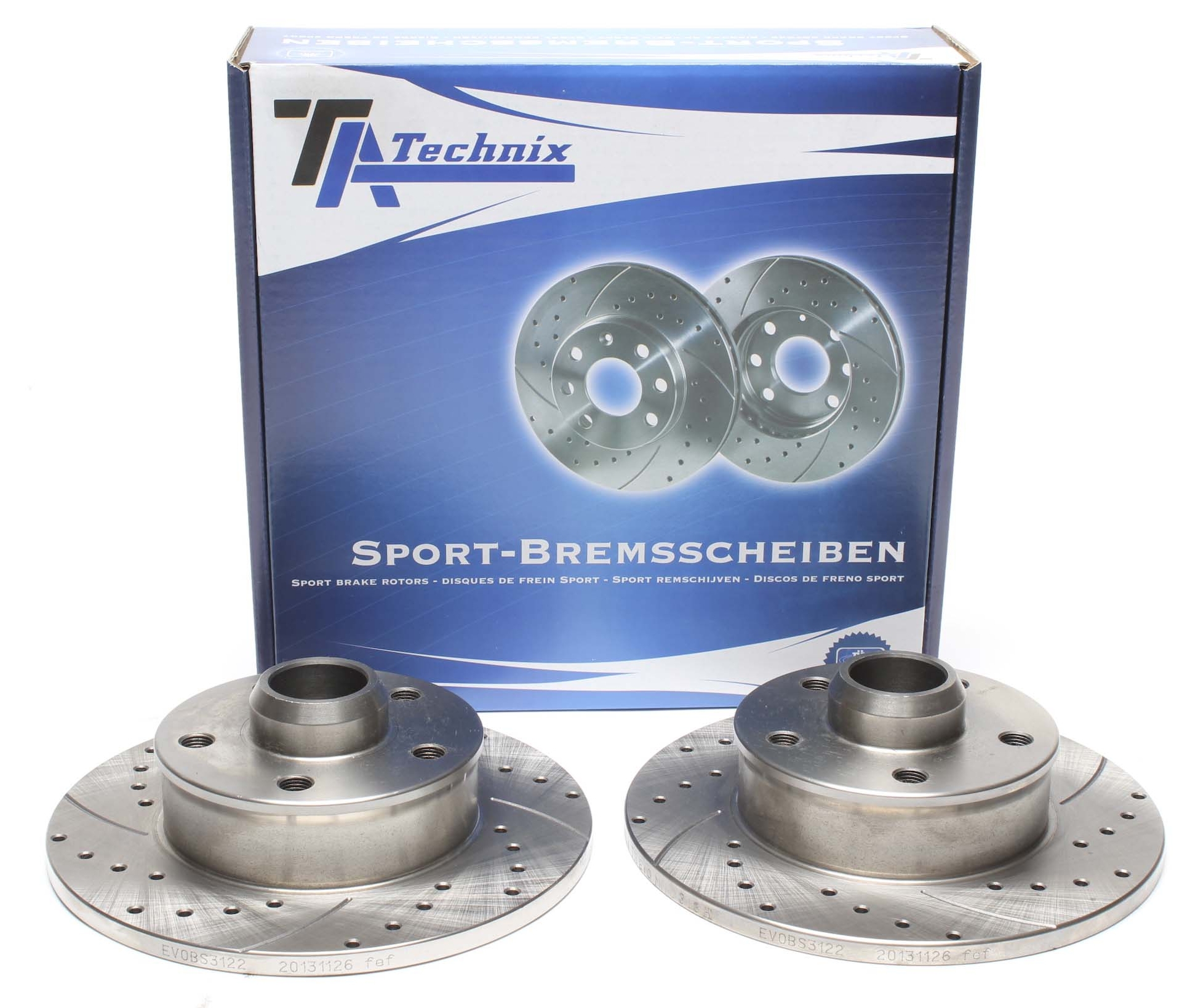 TA-Technix Sport Bremsscheiben Satz / HA