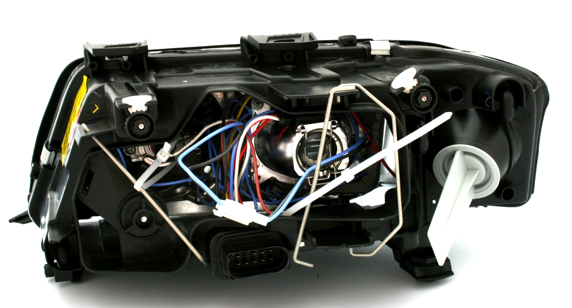 Angel Eyes Scheinwerfer für Audi A6 4B in Chrom