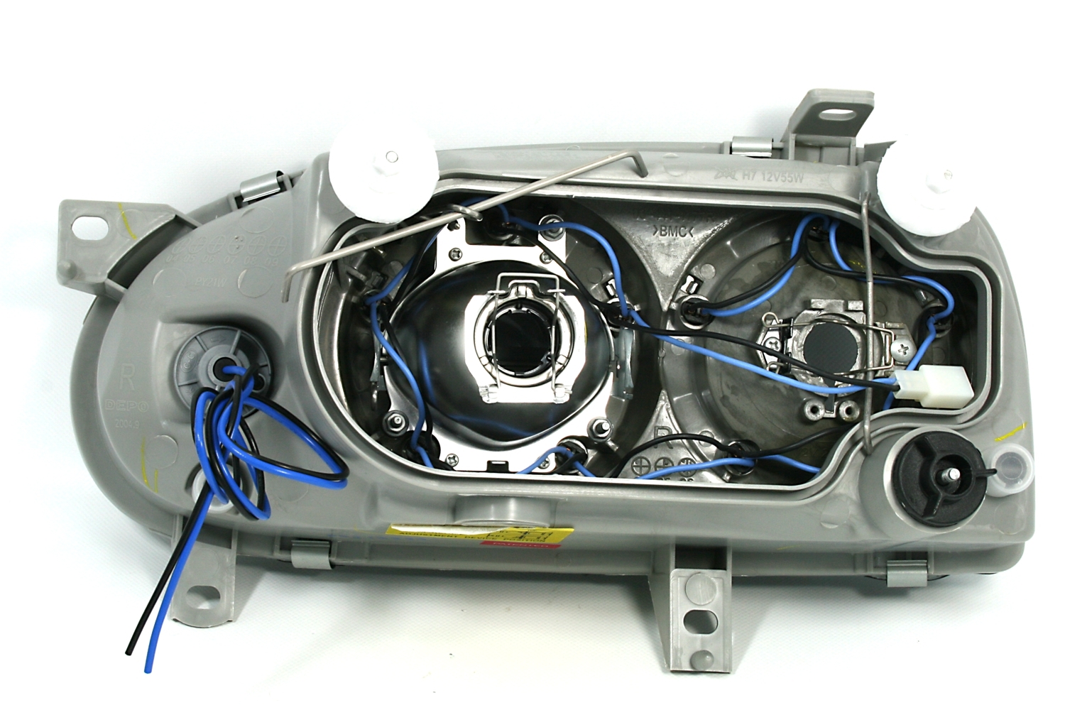 Angel Eyes Scheinwerfer für VW Golf 3 in Chrom