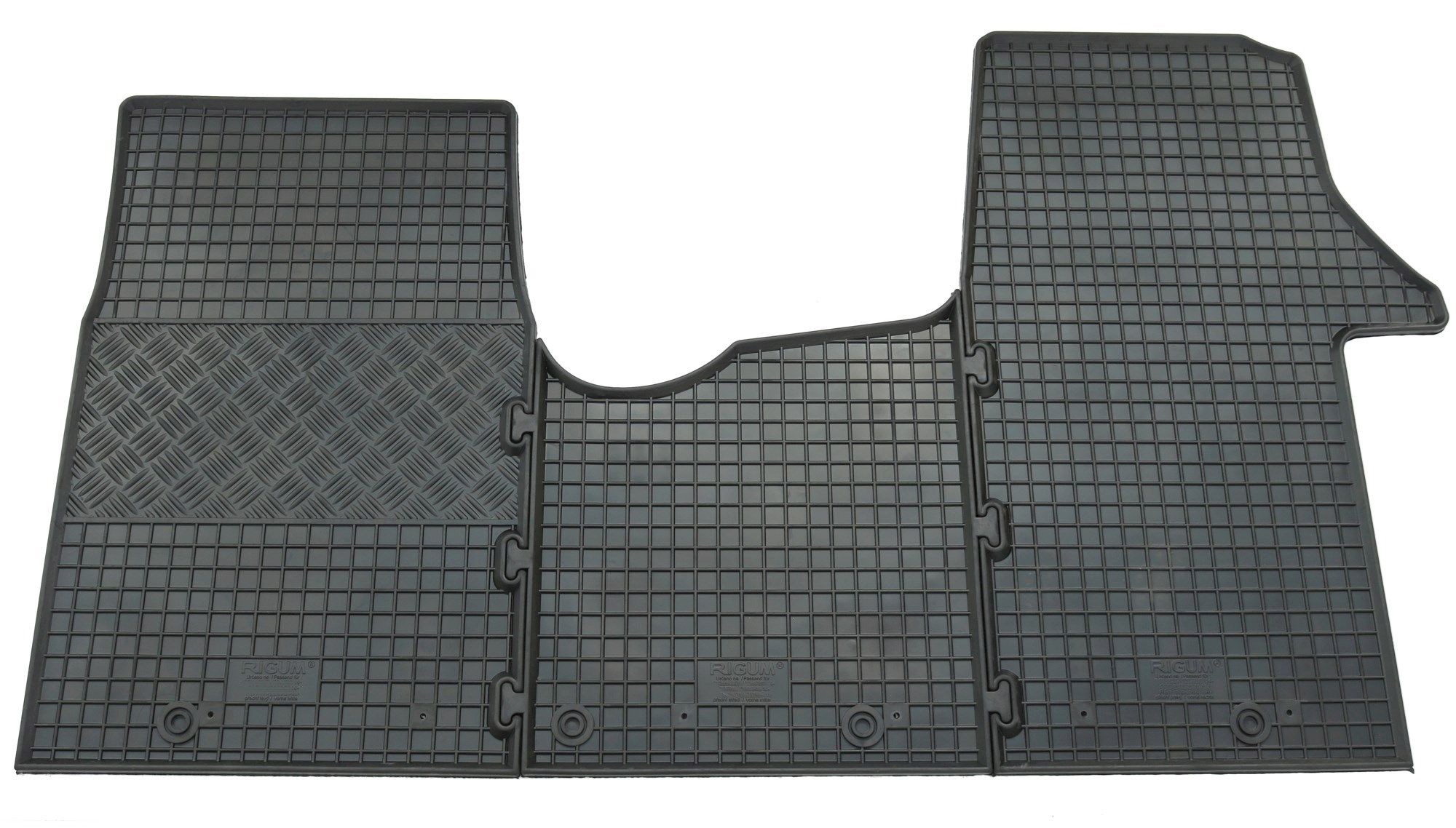 Gummi Fußmatten für Opel Vivaro B / Renault Trafic