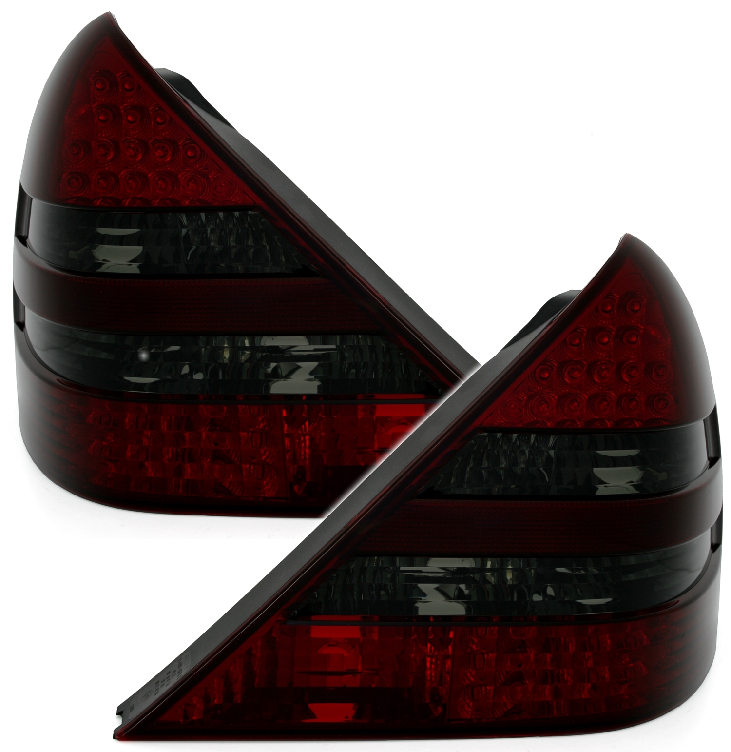 LED Rückleuchten für Mercedes SLK in Rot-Smoke