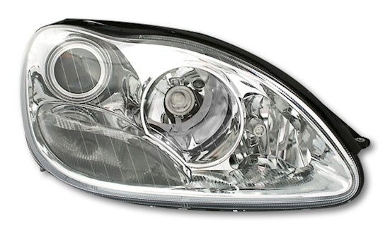 Scheinwerfer Set für Mercedes W220 in Chrom