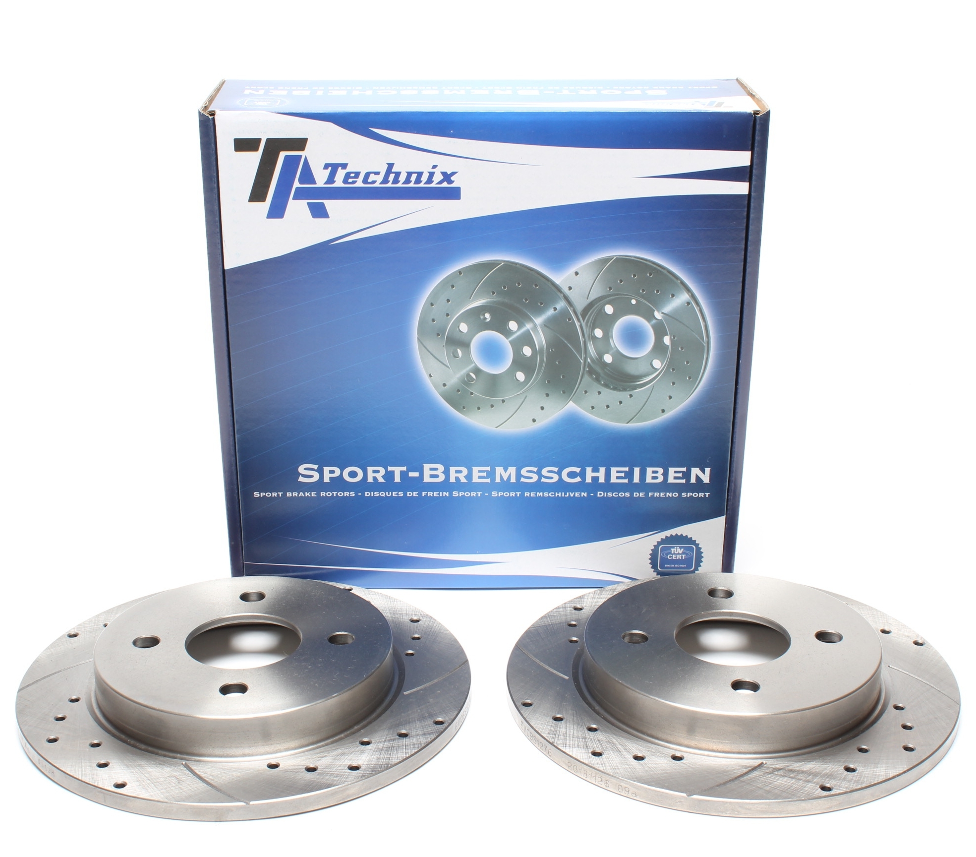 TA-Technix Sport Bremsscheiben Satz / HA