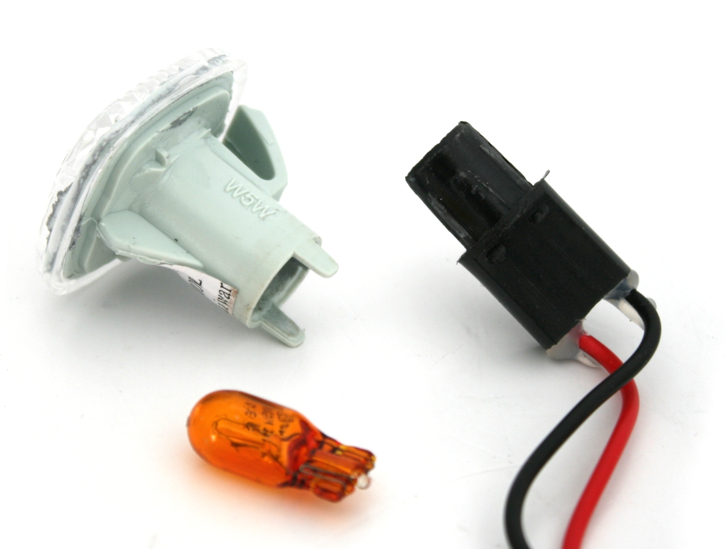 Seitenblinker für Audi A3 A4 A8 + Skoda in Weiß