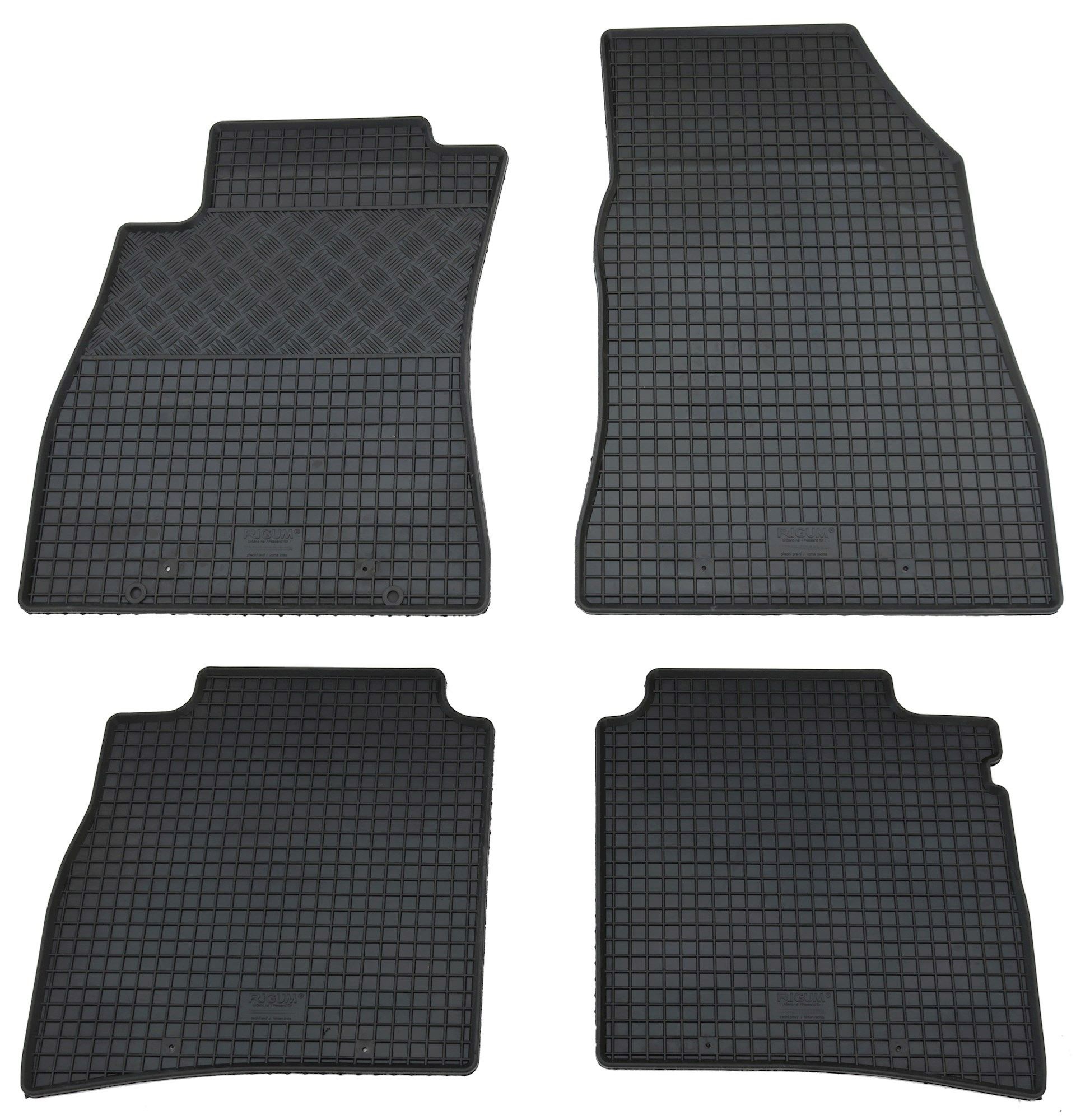 Gummi Fußmatten für Nissan Pulsar C13