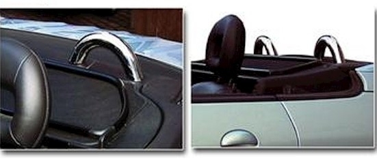Roadsterbügel Set für Peugeot 206 CC Cabrio