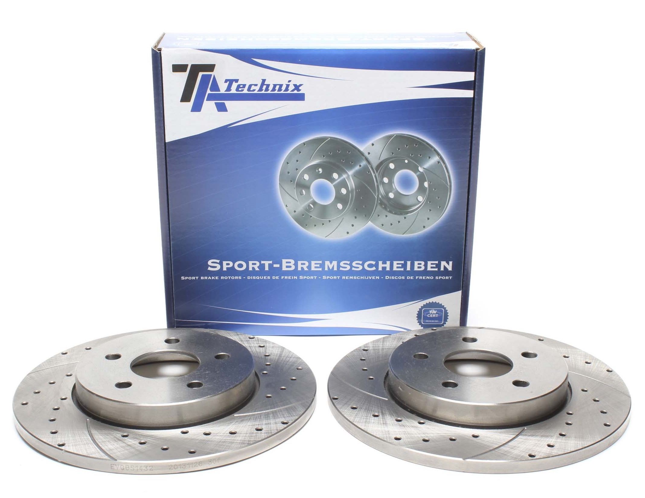 TA-Technix Sport Bremsscheiben Satz / HA