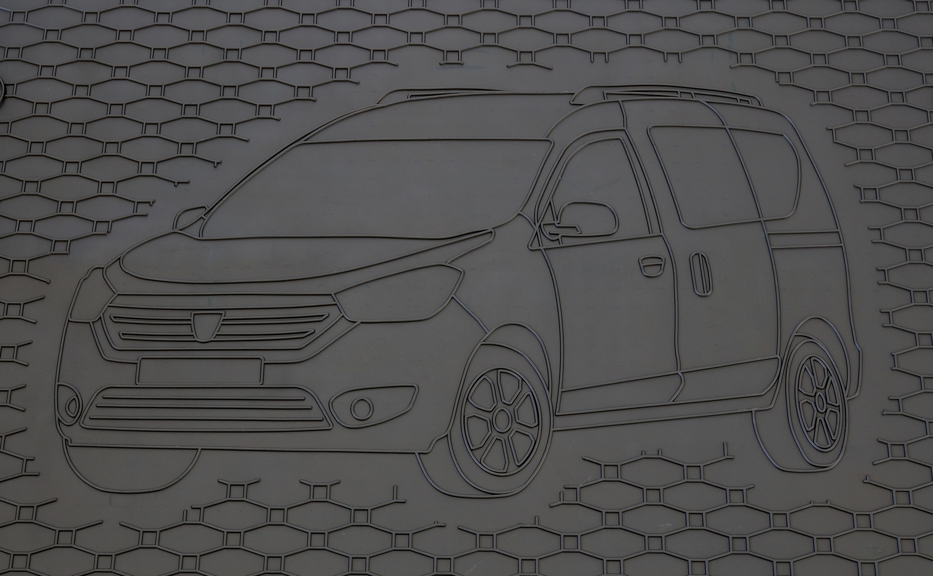 Kofferraumwanne für Dacia Dokker