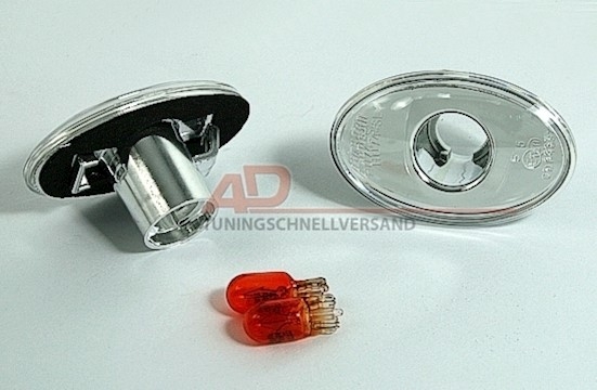 Seitenblinker für Ford und Mazda in Chrom