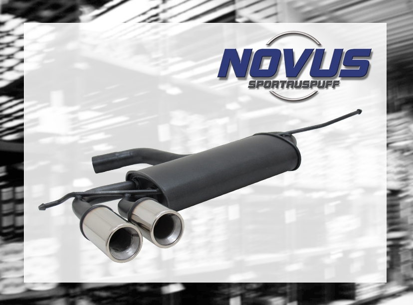 NOVUS ESD für Golf 5 + Audi A3 8P 2x76mm Design