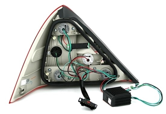 LED Rückleuchten für Mercedes SLK in Rot-Weiß