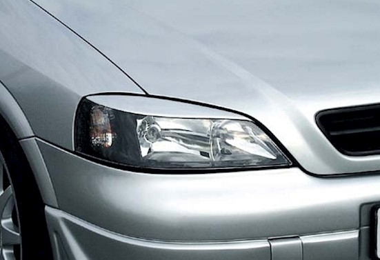 Scheinwerferblenden Opel Astra G (alle) + ABE