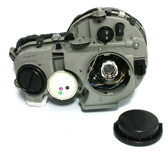 Scheinwerfer Set für Mercedes W210 in Chrom       