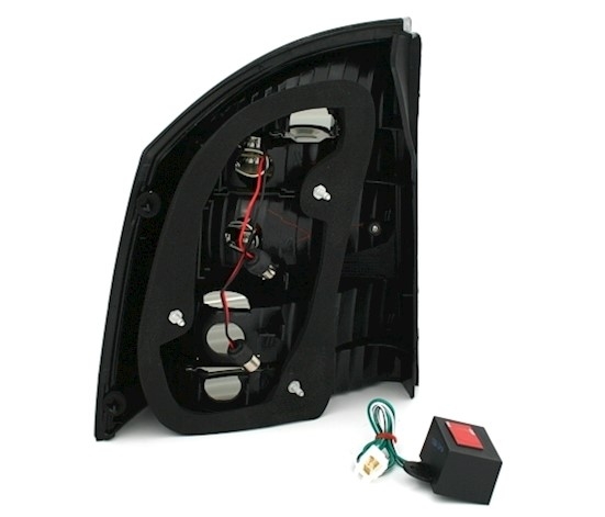 LED Rückleuchten für Opel Vectra C in Rot-Smoke