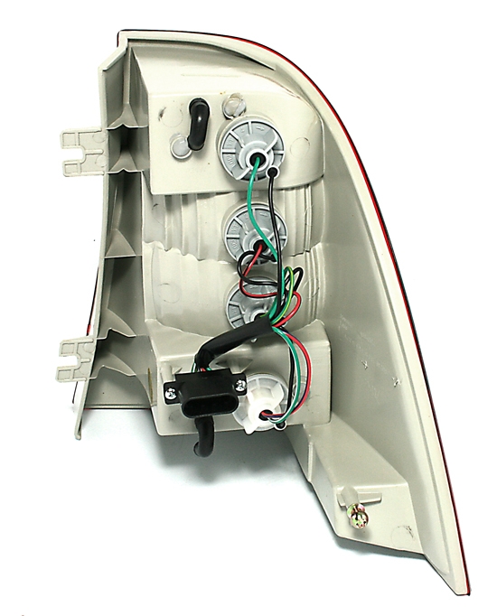 LED Rückleuchten für Mercedes W163 in Rot-Schwarz