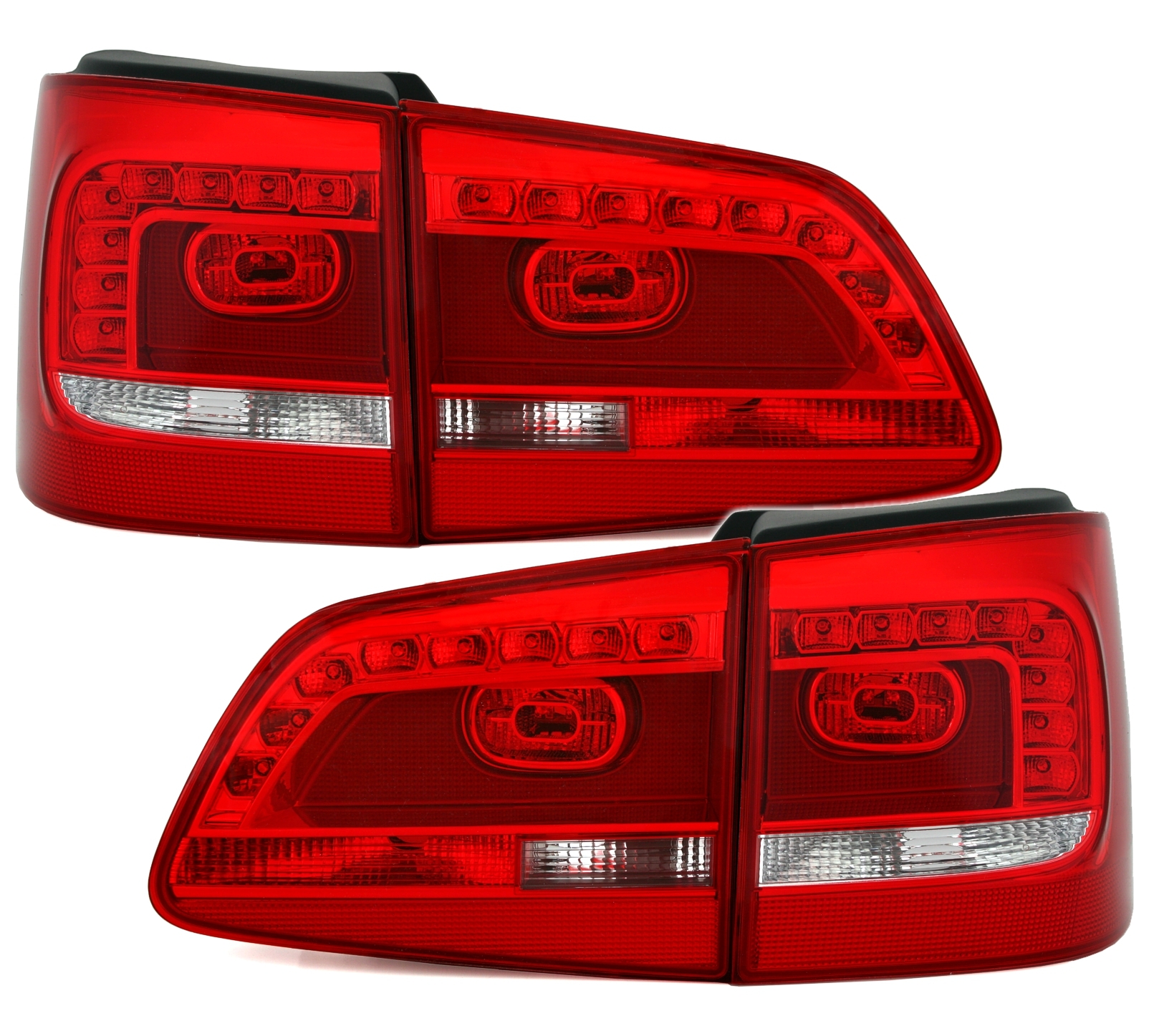 LED Rückleuchten für VW Touran 1 in Rot-Weiß