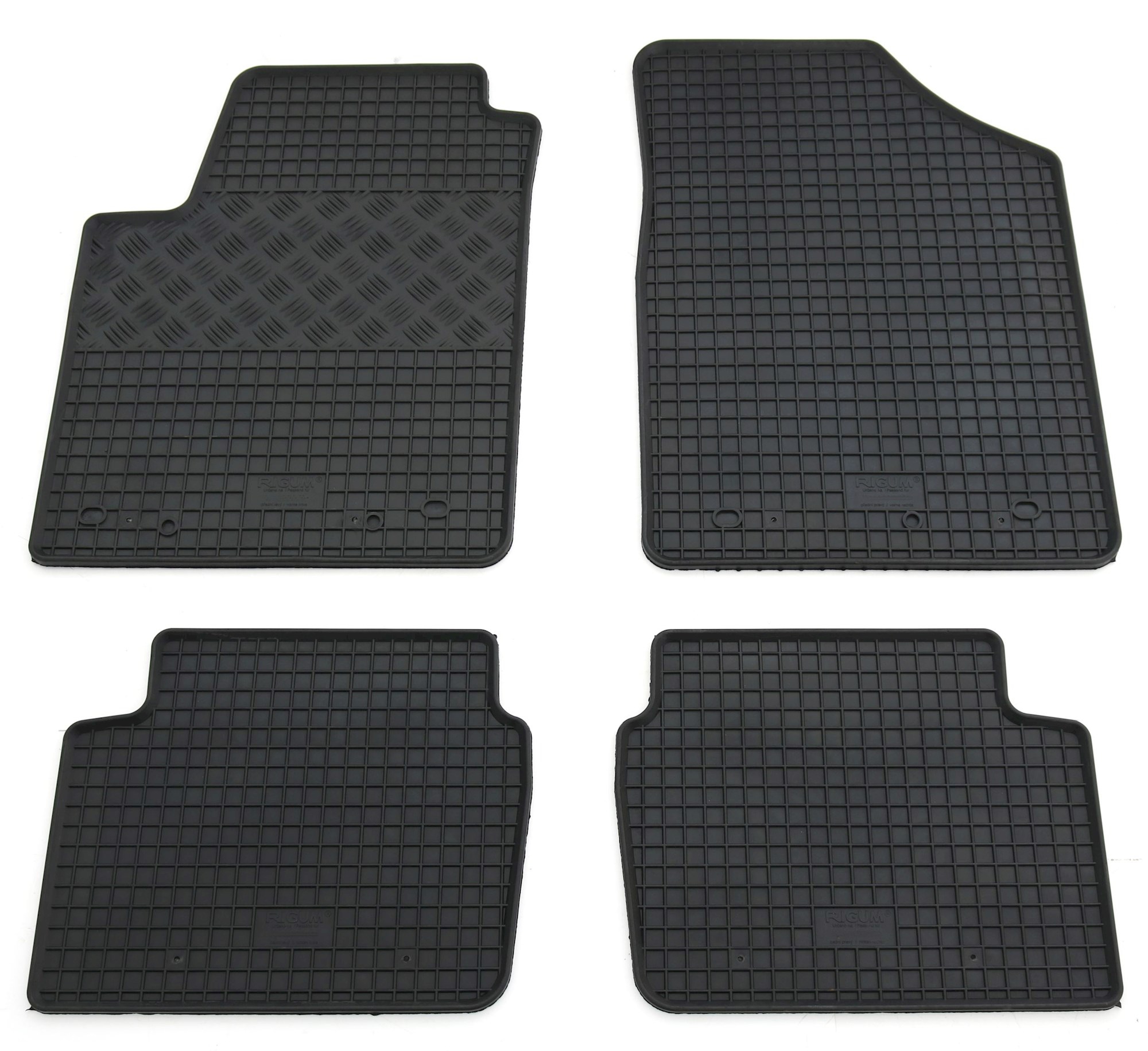 Gummi Fußmatten für Hyundai i10