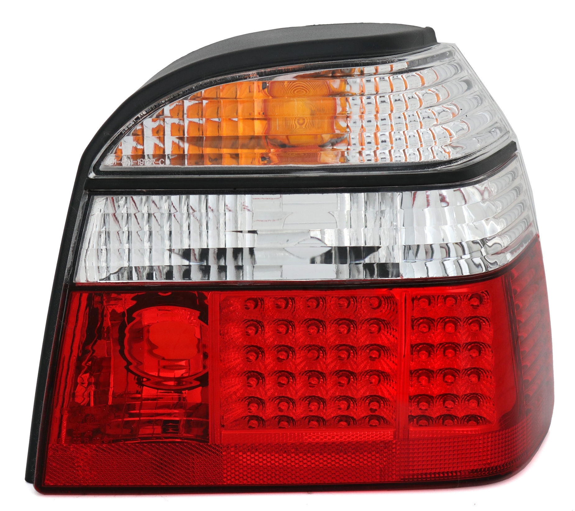 LED Rückleuchten Set für VW Golf 3 in Rot Weiß