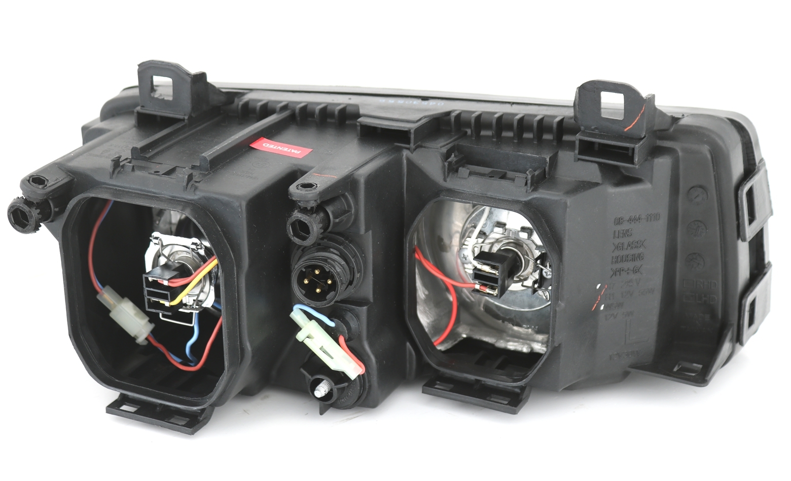 Angel Eyes Scheinwerfer für 3er BMW E36 in Chrom