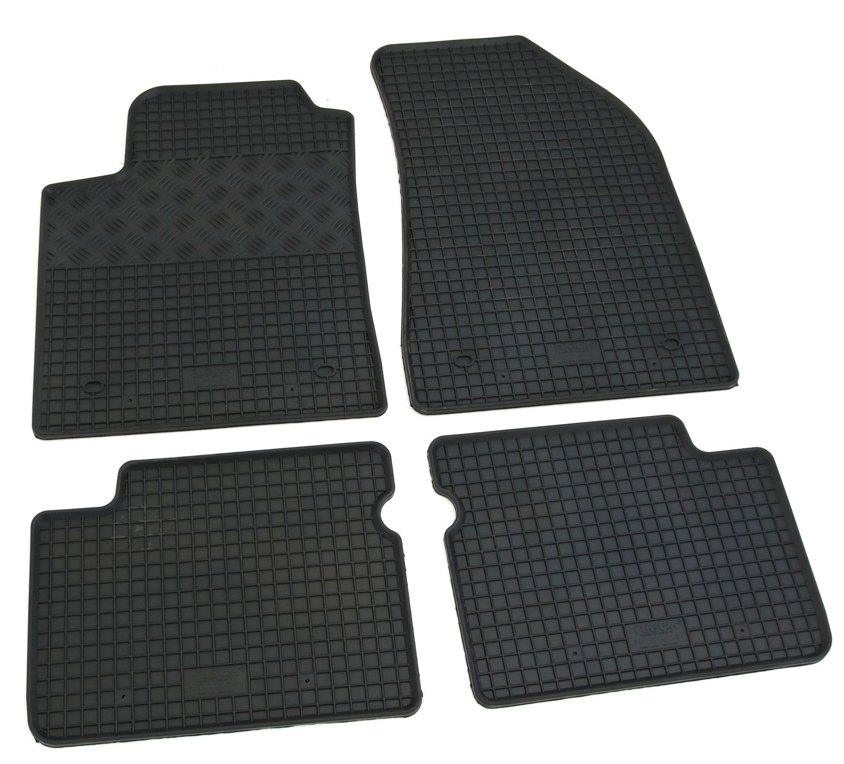 Gummi Fußmatten für Fiat Bravo 2 Typ 198