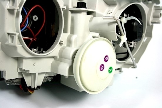 Scheinwerfer Set für Mercedes W203 in Schwarz